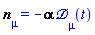 Physics:-ThreePlusOne:-UnitNormalVector[mu] = -Physics:-ThreePlusOne:-Lapse*Physics:-D_[mu](t)