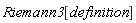 Riemann3[definition]