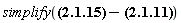 simplify((ds^2 = dt^2*%g_[0, 0]+2*dt*%g_[i, 0]*dx[`~i`]+%g_[i, j]*dx[`~i`]*dx[`~j`])-(ds^2 = (-Physics:-ThreePlusOne:-Lapse^2+Physics:-ThreePlusOne:-Shift[i]*Physics:-ThreePlusOne:-Shift[`~i`])*dt^2+2*Physics:-ThreePlusOne:-Shift[i]*dt*dx[`~i`]+Physics:-gamma_[i, j]*dx[`~i`]*dx[`~j`]))
