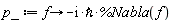 p_ := proc (f) options operator, arrow; -I*`&hbar;`*%Nabla(f) end proc