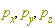 p__x, p__y, p__z