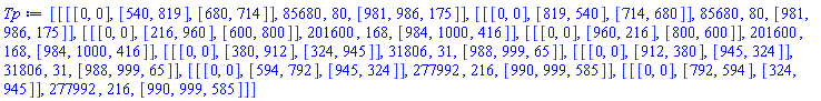 [[[[0, 0], [540, 819], [680, 714]], 85680, 80, [981, 986, 175]], [[[0, 0], [819, 540], [714, 680]], 85680, 80, [981, 986, 175]], [[[0, 0], [216, 960], [600, 800]], 201600, 168, [984, 1000, 416]], [[[0, 0], [960, 216], [800, 600]], 201600, 168, [984, 1000, 416]], [[[0, 0], [380, 912], [324, 945]], 31806, 31, [988, 999, 65]], [[[0, 0], [912, 380], [945, 324]], 31806, 31, [988, 999, 65]], [[[0, 0], [594, 792], [945, 324]], 277992, 216, [990, 999, 585]], [[[0, 0], [792, 594], [324, 945]], 277992, 216, [990, 999, 585]]]