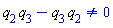 Physics:-`*`(q[2], q[3])-Physics:-`*`(q[3], q[2]) <> 0