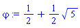 1/2+(1/2)*5^(1/2)