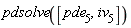 pdsolve([pde__5, iv__5])