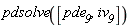 pdsolve([pde__9, iv__9])