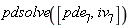 pdsolve([pde__7, iv__7])