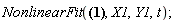 NonlinearFit([.1544730161*beta*(Sum((-1)^n*exp(-10000000000*Pi^2*(1+2*n)^2*k*t)*(-(1/2)/Pi^(1/2)+(1/2)*cos((1/2)*(1+2*n)*Pi)/Pi^(1/2)+(1/4)*Pi^(1/2)*(1+2*n)*sin((1/2)*(1+2*n)*Pi))/((2*Pi*n+Pi)*(1+2*n)^2), n = 0 .. infinity))-0.1343994407e-1*beta-0.6807477066e-1*beta*(9.869604401+8.*(Sum(-exp(-10000000000*Pi^2*(1+2*n)^2*k*t)/(1+2*n)^2, n = 0 .. infinity)))], X1, Y1, t)