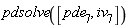pdsolve([pde__7, iv__7])