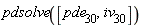 pdsolve([pde__30, iv__30])