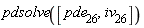 pdsolve([pde__26, iv__26])