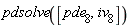pdsolve([pde__8, iv__8])