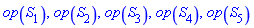 op(S[1]), op(S[2]), op(S[3]), op(S[4]), op(S[5])