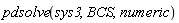 pdsolve(sys3, BCS, numeric)