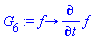 proc (f) options operator, arrow; diff(f, t) end proc