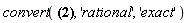 convert(0.4000000000e-1, 'rational', 'exact')