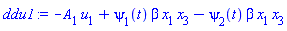 ddu1 := -A[1]*u[1]+psi[1](t)*beta*x[1]*x[3]-psi[2](t)*beta*x[1]*x[3]