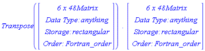 Transpose(Matrix(6, 48, {(1, 1) = -0.2e3*Y*((1/8)*cos(pi*z)-(1/8)*cos(pi*z)^2)*(x+1)*(y+1), (1, 2) = 0., (1, 3) = 0., (1, 4) = 0.2e3*Y*((1/8)*cos(pi*z)-(1/8)*cos(pi*z)^2)*(x-1)*(y+1), (1, 5) = 0., (1, 6) = 0., (1, 7) = -0.2e3*Y*((1/8)*sin(pi*z)-(1/8)*sin(pi*z)^2)*(x+1)*(y+1), (1, 8) = 0., (1, 9) = 0., (1, 10) = 0.2e3*Y*((1/8)*sin(pi*z)-(1/8)*sin(pi*z)^2)*(x-1)*(y+1), (1, 11) = 0., (1, 12) = 0., (1, 13) = 0.2e3*Y*((1/8)*cos(pi*z)+(1/8)*cos(pi*z)^2)*(x+1)*(y+1), (1, 14) = 0., (1, 15) = 0., (1, 16) = -0.2e3*Y*((1/8)*cos(pi*z)+(1/8)*cos(pi*z)^2)*(x-1)*(y+1), (1, 17) = 0., (1, 18) = 0., (1, 19) = 0.2e3*Y*((1/8)*sin(pi*z)+(1/8)*sin(pi*z)^2)*(x+1)*(y+1), (1, 20) = 0., (1, 21) = 0., (1, 22) = -0.2e3*Y*((1/8)*sin(pi*z)+(1/8)*sin(pi*z)^2)*(x-1)*(y+1), (1, 23) = 0., (1, 24) = 0., (1, 25) = 0.2e3*Y*((1/8)*cos(pi*z)-(1/8)*cos(pi*z)^2)*(x+1)*(y-1), (1, 26) = 0., (1, 27) = 0., (1, 28) = -0.2e3*Y*((1/8)*cos(pi*z)-(1/8)*cos(pi*z)^2)*(x-1)*(y-1), (1, 29) = 0., (1, 30) = 0., (1, 31) = 0.2e3*Y*((1/8)*sin(pi*z)-(1/8)*sin(pi*z)^2)*(x+1)*(y-1), (1, 32) = 0., (1, 33) = 0., (1, 34) = -0.2e3*Y*((1/8)*sin(pi*z)-(1/8)*sin(pi*z)^2)*(x-1)*(y-1), (1, 35) = 0., (1, 36) = 0., (1, 37) = -0.2e3*Y*((1/8)*cos(pi*z)+(1/8)*cos(pi*z)^2)*(x+1)*(y-1), (1, 38) = 0., (1, 39) = 0., (1, 40) = 0.2e3*Y*((1/8)*cos(pi*z)+(1/8)*cos(pi*z)^2)*(x-1)*(y-1), (1, 41) = 0., (1, 42) = 0., (1, 43) = -0.2e3*Y*((1/8)*sin(pi*z)+(1/8)*sin(pi*z)^2)*(x+1)*(y-1), (1, 44) = 0., (1, 45) = 0., (1, 46) = 0.2e3*Y*((1/8)*sin(pi*z)+(1/8)*sin(pi*z)^2)*(x-1)*(y-1), (1, 47) = 0., (1, 48) = 0., (2, 1) = -2*((1/8)*cos(pi*z)-(1/8)*cos(pi*z)^2)*(x+1)*(y+1)/(0.1e-1*y+.11), (2, 2) = -2*Z*((1/8)*cos(pi*z)-(1/8)*cos(pi*z)^2)*(x+1)*(y+1)/((0.1e-1*y+.11)*Pi), (2, 3) = 0, (2, 4) = 2*((1/8)*cos(pi*z)-(1/8)*cos(pi*z)^2)*(x-1)*(y+1)/(0.1e-1*y+.11), (2, 5) = 2*Z*((1/8)*cos(pi*z)-(1/8)*cos(pi*z)^2)*(x-1)*(y+1)/((0.1e-1*y+.11)*Pi), (2, 6) = 0, (2, 7) = -2*((1/8)*sin(pi*z)-(1/8)*sin(pi*z)^2)*(x+1)*(y+1)/(0.1e-1*y+.11), (2, 8) = -2*Z*((1/8)*sin(pi*z)-(1/8)*sin(pi*z)^2)*(x+1)*(y+1)/((0.1e-1*y+.11)*Pi), (2, 9) = 0, (2, 10) = 2*((1/8)*sin(pi*z)-(1/8)*sin(pi*z)^2)*(x-1)*(y+1)/(0.1e-1*y+.11), (2, 11) = 2*Z*((1/8)*sin(pi*z)-(1/8)*sin(pi*z)^2)*(x-1)*(y+1)/((0.1e-1*y+.11)*Pi), (2, 12) = 0, (2, 13) = 2*((1/8)*cos(pi*z)+(1/8)*cos(pi*z)^2)*(x+1)*(y+1)/(0.1e-1*y+.11), (2, 14) = 2*Z*((1/8)*cos(pi*z)+(1/8)*cos(pi*z)^2)*(x+1)*(y+1)/((0.1e-1*y+.11)*Pi), (2, 15) = 0, (2, 16) = -2*((1/8)*cos(pi*z)+(1/8)*cos(pi*z)^2)*(x-1)*(y+1)/(0.1e-1*y+.11), (2, 17) = -2*Z*((1/8)*cos(pi*z)+(1/8)*cos(pi*z)^2)*(x-1)*(y+1)/((0.1e-1*y+.11)*Pi), (2, 18) = 0, (2, 19) = 2*((1/8)*sin(pi*z)+(1/8)*sin(pi*z)^2)*(x+1)*(y+1)/(0.1e-1*y+.11), (2, 20) = 2*Z*((1/8)*sin(pi*z)+(1/8)*sin(pi*z)^2)*(x+1)*(y+1)/((0.1e-1*y+.11)*Pi), (2, 21) = 0, (2, 22) = -2*((1/8)*sin(pi*z)+(1/8)*sin(pi*z)^2)*(x-1)*(y+1)/(0.1e-1*y+.11), (2, 23) = -2*Z*((1/8)*sin(pi*z)+(1/8)*sin(pi*z)^2)*(x-1)*(y+1)/((0.1e-1*y+.11)*Pi), (2, 24) = 0, (2, 25) = 2*((1/8)*cos(pi*z)-(1/8)*cos(pi*z)^2)*(x+1)*(y-1)/(0.1e-1*y+.11), (2, 26) = 2*Z*((1/8)*cos(pi*z)-(1/8)*cos(pi*z)^2)*(x+1)*(y-1)/((0.1e-1*y+.11)*Pi), (2, 27) = 0, (2, 28) = -2*((1/8)*cos(pi*z)-(1/8)*cos(pi*z)^2)*(x-1)*(y-1)/(0.1e-1*y+.11), (2, 29) = -2*Z*((1/8)*cos(pi*z)-(1/8)*cos(pi*z)^2)*(x-1)*(y-1)/((0.1e-1*y+.11)*Pi), (2, 30) = 0, (2, 31) = 2*((1/8)*sin(pi*z)-(1/8)*sin(pi*z)^2)*(x+1)*(y-1)/(0.1e-1*y+.11), (2, 32) = 2*Z*((1/8)*sin(pi*z)-(1/8)*sin(pi*z)^2)*(x+1)*(y-1)/((0.1e-1*y+.11)*Pi), (2, 33) = 0, (2, 34) = -2*((1/8)*sin(pi*z)-(1/8)*sin(pi*z)^2)*(x-1)*(y-1)/(0.1e-1*y+.11), (2, 35) = -2*Z*((1/8)*sin(pi*z)-(1/8)*sin(pi*z)^2)*(x-1)*(y-1)/((0.1e-1*y+.11)*Pi), (2, 36) = 0, (2, 37) = -2*((1/8)*cos(pi*z)+(1/8)*cos(pi*z)^2)*(x+1)*(y-1)/(0.1e-1*y+.11), (2, 38) = -2*Z*((1/8)*cos(pi*z)+(1/8)*cos(pi*z)^2)*(x+1)*(y-1)/((0.1e-1*y+.11)*Pi), (2, 39) = 0, (2, 40) = 2*((1/8)*cos(pi*z)+(1/8)*cos(pi*z)^2)*(x-1)*(y-1)/(0.1e-1*y+.11), (2, 41) = 2*Z*((1/8)*cos(pi*z)+(1/8)*cos(pi*z)^2)*(x-1)*(y-1)/((0.1e-1*y+.11)*Pi), (2, 42) = 0, (2, 43) = -2*((1/8)*sin(pi*z)+(1/8)*sin(pi*z)^2)*(x+1)*(y-1)/(0.1e-1*y+.11), (2, 44) = -2*Z*((1/8)*sin(pi*z)+(1/8)*sin(pi*z)^2)*(x+1)*(y-1)/((0.1e-1*y+.11)*Pi), (2, 45) = 0, (2, 46) = 2*((1/8)*sin(pi*z)+(1/8)*sin(pi*z)^2)*(x-1)*(y-1)/(0.1e-1*y+.11), (2, 47) = 2*Z*((1/8)*sin(pi*z)+(1/8)*sin(pi*z)^2)*(x-1)*(y-1)/((0.1e-1*y+.11)*Pi), (2, 48) = 0, (3, 1) = 0., (3, 2) = 0., (3, 3) = -0.1e2*X*((1/8)*cos(pi*z)-(1/8)*cos(pi*z)^2)*(x+1)*(y+1), (3, 4) = 0., (3, 5) = 0., (3, 6) = 0.1e2*X*((1/8)*cos(pi*z)-(1/8)*cos(pi*z)^2)*(x-1)*(y+1), (3, 7) = 0., (3, 8) = 0., (3, 9) = -0.1e2*X*((1/8)*sin(pi*z)-(1/8)*sin(pi*z)^2)*(x+1)*(y+1), (3, 10) = 0., (3, 11) = 0., (3, 12) = 0.1e2*X*((1/8)*sin(pi*z)-(1/8)*sin(pi*z)^2)*(x-1)*(y+1), (3, 13) = 0., (3, 14) = 0., (3, 15) = 0.1e2*X*((1/8)*cos(pi*z)+(1/8)*cos(pi*z)^2)*(x+1)*(y+1), (3, 16) = 0., (3, 17) = 0., (3, 18) = -0.1e2*X*((1/8)*cos(pi*z)+(1/8)*cos(pi*z)^2)*(x-1)*(y+1), (3, 19) = 0., (3, 20) = 0., (3, 21) = 0.1e2*X*((1/8)*sin(pi*z)+(1/8)*sin(pi*z)^2)*(x+1)*(y+1), (3, 22) = 0., (3, 23) = 0., (3, 24) = -0.1e2*X*((1/8)*sin(pi*z)+(1/8)*sin(pi*z)^2)*(x-1)*(y+1), (3, 25) = 0., (3, 26) = 0., (3, 27) = 0.1e2*X*((1/8)*cos(pi*z)-(1/8)*cos(pi*z)^2)*(x+1)*(y-1), (3, 28) = 0., (3, 29) = 0., (3, 30) = -0.1e2*X*((1/8)*cos(pi*z)-(1/8)*cos(pi*z)^2)*(x-1)*(y-1), (3, 31) = 0., (3, 32) = 0., (3, 33) = 0.1e2*X*((1/8)*sin(pi*z)-(1/8)*sin(pi*z)^2)*(x+1)*(y-1), (3, 34) = 0., (3, 35) = 0., (3, 36) = -0.1e2*X*((1/8)*sin(pi*z)-(1/8)*sin(pi*z)^2)*(x-1)*(y-1), (3, 37) = 0., (3, 38) = 0., (3, 39) = -0.1e2*X*((1/8)*cos(pi*z)+(1/8)*cos(pi*z)^2)*(x+1)*(y-1), (3, 40) = 0., (3, 41) = 0., (3, 42) = 0.1e2*X*((1/8)*cos(pi*z)+(1/8)*cos(pi*z)^2)*(x-1)*(y-1), (3, 43) = 0., (3, 44) = 0., (3, 45) = -0.1e2*X*((1/8)*sin(pi*z)+(1/8)*sin(pi*z)^2)*(x+1)*(y-1), (3, 46) = 0., (3, 47) = 0., (3, 48) = 0.1e2*X*((1/8)*sin(pi*z)+(1/8)*sin(pi*z)^2)*(x-1)*(y-1), (4, 1) = -2*Z*((1/8)*cos(pi*z)-(1/8)*cos(pi*z)^2)*(x+1)*(y+1)/((0.1e-1*y+.11)*Pi), (4, 2) = -(0.2e3*Y-2/(0.1e-1*y+.11))*((1/8)*cos(pi*z)-(1/8)*cos(pi*z)^2)*(x+1)*(y+1), (4, 3) = 0., (4, 4) = 2*Z*((1/8)*cos(pi*z)-(1/8)*cos(pi*z)^2)*(x-1)*(y+1)/((0.1e-1*y+.11)*Pi), (4, 5) = (0.2e3*Y-2/(0.1e-1*y+.11))*((1/8)*cos(pi*z)-(1/8)*cos(pi*z)^2)*(x-1)*(y+1), (4, 6) = 0., (4, 7) = -2*Z*((1/8)*sin(pi*z)-(1/8)*sin(pi*z)^2)*(x+1)*(y+1)/((0.1e-1*y+.11)*Pi), (4, 8) = -(0.2e3*Y-2/(0.1e-1*y+.11))*((1/8)*sin(pi*z)-(1/8)*sin(pi*z)^2)*(x+1)*(y+1), (4, 9) = 0., (4, 10) = 2*Z*((1/8)*sin(pi*z)-(1/8)*sin(pi*z)^2)*(x-1)*(y+1)/((0.1e-1*y+.11)*Pi), (4, 11) = (0.2e3*Y-2/(0.1e-1*y+.11))*((1/8)*sin(pi*z)-(1/8)*sin(pi*z)^2)*(x-1)*(y+1), (4, 12) = 0., (4, 13) = 2*Z*((1/8)*cos(pi*z)+(1/8)*cos(pi*z)^2)*(x+1)*(y+1)/((0.1e-1*y+.11)*Pi), (4, 14) = (0.2e3*Y-2/(0.1e-1*y+.11))*((1/8)*cos(pi*z)+(1/8)*cos(pi*z)^2)*(x+1)*(y+1), (4, 15) = 0., (4, 16) = -2*Z*((1/8)*cos(pi*z)+(1/8)*cos(pi*z)^2)*(x-1)*(y+1)/((0.1e-1*y+.11)*Pi), (4, 17) = -(0.2e3*Y-2/(0.1e-1*y+.11))*((1/8)*cos(pi*z)+(1/8)*cos(pi*z)^2)*(x-1)*(y+1), (4, 18) = 0., (4, 19) = 2*Z*((1/8)*sin(pi*z)+(1/8)*sin(pi*z)^2)*(x+1)*(y+1)/((0.1e-1*y+.11)*Pi), (4, 20) = (0.2e3*Y-2/(0.1e-1*y+.11))*((1/8)*sin(pi*z)+(1/8)*sin(pi*z)^2)*(x+1)*(y+1), (4, 21) = 0., (4, 22) = -2*Z*((1/8)*sin(pi*z)+(1/8)*sin(pi*z)^2)*(x-1)*(y+1)/((0.1e-1*y+.11)*Pi), (4, 23) = -(0.2e3*Y-2/(0.1e-1*y+.11))*((1/8)*sin(pi*z)+(1/8)*sin(pi*z)^2)*(x-1)*(y+1), (4, 24) = 0., (4, 25) = 2*Z*((1/8)*cos(pi*z)-(1/8)*cos(pi*z)^2)*(x+1)*(y-1)/((0.1e-1*y+.11)*Pi), (4, 26) = (0.2e3*Y-2/(0.1e-1*y+.11))*((1/8)*cos(pi*z)-(1/8)*cos(pi*z)^2)*(x+1)*(y-1), (4, 27) = 0., (4, 28) = -2*Z*((1/8)*cos(pi*z)-(1/8)*cos(pi*z)^2)*(x-1)*(y-1)/((0.1e-1*y+.11)*Pi), (4, 29) = -(0.2e3*Y-2/(0.1e-1*y+.11))*((1/8)*cos(pi*z)-(1/8)*cos(pi*z)^2)*(x-1)*(y-1), (4, 30) = 0., (4, 31) = 2*Z*((1/8)*sin(pi*z)-(1/8)*sin(pi*z)^2)*(x+1)*(y-1)/((0.1e-1*y+.11)*Pi), (4, 32) = (0.2e3*Y-2/(0.1e-1*y+.11))*((1/8)*sin(pi*z)-(1/8)*sin(pi*z)^2)*(x+1)*(y-1), (4, 33) = 0., (4, 34) = -2*Z*((1/8)*sin(pi*z)-(1/8)*sin(pi*z)^2)*(x-1)*(y-1)/((0.1e-1*y+.11)*Pi), (4, 35) = -(0.2e3*Y-2/(0.1e-1*y+.11))*((1/8)*sin(pi*z)-(1/8)*sin(pi*z)^2)*(x-1)*(y-1), (4, 36) = 0., (4, 37) = -2*Z*((1/8)*cos(pi*z)+(1/8)*cos(pi*z)^2)*(x+1)*(y-1)/((0.1e-1*y+.11)*Pi), (4, 38) = -(0.2e3*Y-2/(0.1e-1*y+.11))*((1/8)*cos(pi*z)+(1/8)*cos(pi*z)^2)*(x+1)*(y-1), (4, 39) = 0., (4, 40) = 2*Z*((1/8)*cos(pi*z)+(1/8)*cos(pi*z)^2)*(x-1)*(y-1)/((0.1e-1*y+.11)*Pi), (4, 41) = (0.2e3*Y-2/(0.1e-1*y+.11))*((1/8)*cos(pi*z)+(1/8)*cos(pi*z)^2)*(x-1)*(y-1), (4, 42) = 0., (4, 43) = -2*Z*((1/8)*sin(pi*z)+(1/8)*sin(pi*z)^2)*(x+1)*(y-1)/((0.1e-1*y+.11)*Pi), (4, 44) = -(0.2e3*Y-2/(0.1e-1*y+.11))*((1/8)*sin(pi*z)+(1/8)*sin(pi*z)^2)*(x+1)*(y-1), (4, 45) = 0., (4, 46) = 2*Z*((1/8)*sin(pi*z)+(1/8)*sin(pi*z)^2)*(x-1)*(y-1)/((0.1e-1*y+.11)*Pi), (4, 47) = (0.2e3*Y-2/(0.1e-1*y+.11))*((1/8)*sin(pi*z)+(1/8)*sin(pi*z)^2)*(x-1)*(y-1), (4, 48) = 0., (5, 1) = -0.1e2*X*((1/8)*cos(pi*z)-(1/8)*cos(pi*z)^2)*(x+1)*(y+1), (5, 2) = 0., (5, 3) = -0.2e3*Y*((1/8)*cos(pi*z)-(1/8)*cos(pi*z)^2)*(x+1)*(y+1), (5, 4) = 0.1e2*X*((1/8)*cos(pi*z)-(1/8)*cos(pi*z)^2)*(x-1)*(y+1), (5, 5) = 0., (5, 6) = 0.2e3*Y*((1/8)*cos(pi*z)-(1/8)*cos(pi*z)^2)*(x-1)*(y+1), (5, 7) = -0.1e2*X*((1/8)*sin(pi*z)-(1/8)*sin(pi*z)^2)*(x+1)*(y+1), (5, 8) = 0., (5, 9) = -0.2e3*Y*((1/8)*sin(pi*z)-(1/8)*sin(pi*z)^2)*(x+1)*(y+1), (5, 10) = 0.1e2*X*((1/8)*sin(pi*z)-(1/8)*sin(pi*z)^2)*(x-1)*(y+1), (5, 11) = 0., (5, 12) = 0.2e3*Y*((1/8)*sin(pi*z)-(1/8)*sin(pi*z)^2)*(x-1)*(y+1), (5, 13) = 0.1e2*X*((1/8)*cos(pi*z)+(1/8)*cos(pi*z)^2)*(x+1)*(y+1), (5, 14) = 0., (5, 15) = 0.2e3*Y*((1/8)*cos(pi*z)+(1/8)*cos(pi*z)^2)*(x+1)*(y+1), (5, 16) = -0.1e2*X*((1/8)*cos(pi*z)+(1/8)*cos(pi*z)^2)*(x-1)*(y+1), (5, 17) = 0., (5, 18) = -0.2e3*Y*((1/8)*cos(pi*z)+(1/8)*cos(pi*z)^2)*(x-1)*(y+1), (5, 19) = 0.1e2*X*((1/8)*sin(pi*z)+(1/8)*sin(pi*z)^2)*(x+1)*(y+1), (5, 20) = 0., (5, 21) = 0.2e3*Y*((1/8)*sin(pi*z)+(1/8)*sin(pi*z)^2)*(x+1)*(y+1), (5, 22) = -0.1e2*X*((1/8)*sin(pi*z)+(1/8)*sin(pi*z)^2)*(x-1)*(y+1), (5, 23) = 0., (5, 24) = -0.2e3*Y*((1/8)*sin(pi*z)+(1/8)*sin(pi*z)^2)*(x-1)*(y+1), (5, 25) = 0.1e2*X*((1/8)*cos(pi*z)-(1/8)*cos(pi*z)^2)*(x+1)*(y-1), (5, 26) = 0., (5, 27) = 0.2e3*Y*((1/8)*cos(pi*z)-(1/8)*cos(pi*z)^2)*(x+1)*(y-1), (5, 28) = -0.1e2*X*((1/8)*cos(pi*z)-(1/8)*cos(pi*z)^2)*(x-1)*(y-1), (5, 29) = 0., (5, 30) = -0.2e3*Y*((1/8)*cos(pi*z)-(1/8)*cos(pi*z)^2)*(x-1)*(y-1), (5, 31) = 0.1e2*X*((1/8)*sin(pi*z)-(1/8)*sin(pi*z)^2)*(x+1)*(y-1), (5, 32) = 0., (5, 33) = 0.2e3*Y*((1/8)*sin(pi*z)-(1/8)*sin(pi*z)^2)*(x+1)*(y-1), (5, 34) = -0.1e2*X*((1/8)*sin(pi*z)-(1/8)*sin(pi*z)^2)*(x-1)*(y-1), (5, 35) = 0., (5, 36) = -0.2e3*Y*((1/8)*sin(pi*z)-(1/8)*sin(pi*z)^2)*(x-1)*(y-1), (5, 37) = -0.1e2*X*((1/8)*cos(pi*z)+(1/8)*cos(pi*z)^2)*(x+1)*(y-1), (5, 38) = 0., (5, 39) = -0.2e3*Y*((1/8)*cos(pi*z)+(1/8)*cos(pi*z)^2)*(x+1)*(y-1), (5, 40) = 0.1e2*X*((1/8)*cos(pi*z)+(1/8)*cos(pi*z)^2)*(x-1)*(y-1), (5, 41) = 0., (5, 42) = 0.2e3*Y*((1/8)*cos(pi*z)+(1/8)*cos(pi*z)^2)*(x-1)*(y-1), (5, 43) = -0.1e2*X*((1/8)*sin(pi*z)+(1/8)*sin(pi*z)^2)*(x+1)*(y-1), (5, 44) = 0., (5, 45) = -0.2e3*Y*((1/8)*sin(pi*z)+(1/8)*sin(pi*z)^2)*(x+1)*(y-1), (5, 46) = 0.1e2*X*((1/8)*sin(pi*z)+(1/8)*sin(pi*z)^2)*(x-1)*(y-1), (5, 47) = 0., (5, 48) = 0.2e3*Y*((1/8)*sin(pi*z)+(1/8)*sin(pi*z)^2)*(x-1)*(y-1), (6, 1) = 0., (6, 2) = -0.1e2*X*((1/8)*cos(pi*z)-(1/8)*cos(pi*z)^2)*(x+1)*(y+1), (6, 3) = -2*Z*((1/8)*cos(pi*z)-(1/8)*cos(pi*z)^2)*(x+1)*(y+1)/((0.1e-1*y+.11)*Pi), (6, 4) = 0., (6, 5) = 0.1e2*X*((1/8)*cos(pi*z)-(1/8)*cos(pi*z)^2)*(x-1)*(y+1), (6, 6) = 2*Z*((1/8)*cos(pi*z)-(1/8)*cos(pi*z)^2)*(x-1)*(y+1)/((0.1e-1*y+.11)*Pi), (6, 7) = 0., (6, 8) = -0.1e2*X*((1/8)*sin(pi*z)-(1/8)*sin(pi*z)^2)*(x+1)*(y+1), (6, 9) = -2*Z*((1/8)*sin(pi*z)-(1/8)*sin(pi*z)^2)*(x+1)*(y+1)/((0.1e-1*y+.11)*Pi), (6, 10) = 0., (6, 11) = 0.1e2*X*((1/8)*sin(pi*z)-(1/8)*sin(pi*z)^2)*(x-1)*(y+1), (6, 12) = 2*Z*((1/8)*sin(pi*z)-(1/8)*sin(pi*z)^2)*(x-1)*(y+1)/((0.1e-1*y+.11)*Pi), (6, 13) = 0., (6, 14) = 0.1e2*X*((1/8)*cos(pi*z)+(1/8)*cos(pi*z)^2)*(x+1)*(y+1), (6, 15) = 2*Z*((1/8)*cos(pi*z)+(1/8)*cos(pi*z)^2)*(x+1)*(y+1)/((0.1e-1*y+.11)*Pi), (6, 16) = 0., (6, 17) = -0.1e2*X*((1/8)*cos(pi*z)+(1/8)*cos(pi*z)^2)*(x-1)*(y+1), (6, 18) = -2*Z*((1/8)*cos(pi*z)+(1/8)*cos(pi*z)^2)*(x-1)*(y+1)/((0.1e-1*y+.11)*Pi), (6, 19) = 0., (6, 20) = 0.1e2*X*((1/8)*sin(pi*z)+(1/8)*sin(pi*z)^2)*(x+1)*(y+1), (6, 21) = 2*Z*((1/8)*sin(pi*z)+(1/8)*sin(pi*z)^2)*(x+1)*(y+1)/((0.1e-1*y+.11)*Pi), (6, 22) = 0., (6, 23) = -0.1e2*X*((1/8)*sin(pi*z)+(1/8)*sin(pi*z)^2)*(x-1)*(y+1), (6, 24) = -2*Z*((1/8)*sin(pi*z)+(1/8)*sin(pi*z)^2)*(x-1)*(y+1)/((0.1e-1*y+.11)*Pi), (6, 25) = 0., (6, 26) = 0.1e2*X*((1/8)*cos(pi*z)-(1/8)*cos(pi*z)^2)*(x+1)*(y-1), (6, 27) = 2*Z*((1/8)*cos(pi*z)-(1/8)*cos(pi*z)^2)*(x+1)*(y-1)/((0.1e-1*y+.11)*Pi), (6, 28) = 0., (6, 29) = -0.1e2*X*((1/8)*cos(pi*z)-(1/8)*cos(pi*z)^2)*(x-1)*(y-1), (6, 30) = -2*Z*((1/8)*cos(pi*z)-(1/8)*cos(pi*z)^2)*(x-1)*(y-1)/((0.1e-1*y+.11)*Pi), (6, 31) = 0., (6, 32) = 0.1e2*X*((1/8)*sin(pi*z)-(1/8)*sin(pi*z)^2)*(x+1)*(y-1), (6, 33) = 2*Z*((1/8)*sin(pi*z)-(1/8)*sin(pi*z)^2)*(x+1)*(y-1)/((0.1e-1*y+.11)*Pi), (6, 34) = 0., (6, 35) = -0.1e2*X*((1/8)*sin(pi*z)-(1/8)*sin(pi*z)^2)*(x-1)*(y-1), (6, 36) = -2*Z*((1/8)*sin(pi*z)-(1/8)*sin(pi*z)^2)*(x-1)*(y-1)/((0.1e-1*y+.11)*Pi), (6, 37) = 0., (6, 38) = -0.1e2*X*((1/8)*cos(pi*z)+(1/8)*cos(pi*z)^2)*(x+1)*(y-1), (6, 39) = -2*Z*((1/8)*cos(pi*z)+(1/8)*cos(pi*z)^2)*(x+1)*(y-1)/((0.1e-1*y+.11)*Pi), (6, 40) = 0., (6, 41) = 0.1e2*X*((1/8)*cos(pi*z)+(1/8)*cos(pi*z)^2)*(x-1)*(y-1), (6, 42) = 2*Z*((1/8)*cos(pi*z)+(1/8)*cos(pi*z)^2)*(x-1)*(y-1)/((0.1e-1*y+.11)*Pi), (6, 43) = 0., (6, 44) = -0.1e2*X*((1/8)*sin(pi*z)+(1/8)*sin(pi*z)^2)*(x+1)*(y-1), (6, 45) = -2*Z*((1/8)*sin(pi*z)+(1/8)*sin(pi*z)^2)*(x+1)*(y-1)/((0.1e-1*y+.11)*Pi), (6, 46) = 0., (6, 47) = 0.1e2*X*((1/8)*sin(pi*z)+(1/8)*sin(pi*z)^2)*(x-1)*(y-1), (6, 48) = 2*Z*((1/8)*sin(pi*z)+(1/8)*sin(pi*z)^2)*(x-1)*(y-1)/((0.1e-1*y+.11)*Pi)})).(Matrix(6, 48, {(1, 1) = -269.2307692*E*Y*((1/8)*cos(pi*z)-(1/8)*cos(pi*z)^2)*(x+1)*(y+1)-1.153846154*E*((1/8)*cos(pi*z)-(1/8)*cos(pi*z)^2)*(x+1)*(y+1)/(0.1e-1*y+.11), (1, 2) = -.3672806379*E*Z*((1/8)*cos(pi*z)-(1/8)*cos(pi*z)^2)*(x+1)*(y+1)/(0.1e-1*y+.11), (1, 3) = -5.769230769*E*X*((1/8)*cos(pi*z)-(1/8)*cos(pi*z)^2)*(x+1)*(y+1), (1, 4) = 269.2307692*E*Y*((1/8)*cos(pi*z)-(1/8)*cos(pi*z)^2)*(x-1)*(y+1)+1.153846154*E*((1/8)*cos(pi*z)-(1/8)*cos(pi*z)^2)*(x-1)*(y+1)/(0.1e-1*y+.11), (1, 5) = .3672806379*E*Z*((1/8)*cos(pi*z)-(1/8)*cos(pi*z)^2)*(x-1)*(y+1)/(0.1e-1*y+.11), (1, 6) = 5.769230769*E*X*((1/8)*cos(pi*z)-(1/8)*cos(pi*z)^2)*(x-1)*(y+1), (1, 7) = -269.2307692*E*Y*((1/8)*sin(pi*z)-(1/8)*sin(pi*z)^2)*(x+1)*(y+1)-1.153846154*E*((1/8)*sin(pi*z)-(1/8)*sin(pi*z)^2)*(x+1)*(y+1)/(0.1e-1*y+.11), (1, 8) = -.3672806379*E*Z*((1/8)*sin(pi*z)-(1/8)*sin(pi*z)^2)*(x+1)*(y+1)/(0.1e-1*y+.11), (1, 9) = -5.769230769*E*X*((1/8)*sin(pi*z)-(1/8)*sin(pi*z)^2)*(x+1)*(y+1), (1, 10) = 269.2307692*E*Y*((1/8)*sin(pi*z)-(1/8)*sin(pi*z)^2)*(x-1)*(y+1)+1.153846154*E*((1/8)*sin(pi*z)-(1/8)*sin(pi*z)^2)*(x-1)*(y+1)/(0.1e-1*y+.11), (1, 11) = .3672806379*E*Z*((1/8)*sin(pi*z)-(1/8)*sin(pi*z)^2)*(x-1)*(y+1)/(0.1e-1*y+.11), (1, 12) = 5.769230769*E*X*((1/8)*sin(pi*z)-(1/8)*sin(pi*z)^2)*(x-1)*(y+1), (1, 13) = 269.2307692*E*Y*((1/8)*cos(pi*z)+(1/8)*cos(pi*z)^2)*(x+1)*(y+1)+1.153846154*E*((1/8)*cos(pi*z)+(1/8)*cos(pi*z)^2)*(x+1)*(y+1)/(0.1e-1*y+.11), (1, 14) = .3672806379*E*Z*((1/8)*cos(pi*z)+(1/8)*cos(pi*z)^2)*(x+1)*(y+1)/(0.1e-1*y+.11), (1, 15) = 5.769230769*E*X*((1/8)*cos(pi*z)+(1/8)*cos(pi*z)^2)*(x+1)*(y+1), (1, 16) = -269.2307692*E*Y*((1/8)*cos(pi*z)+(1/8)*cos(pi*z)^2)*(x-1)*(y+1)-1.153846154*E*((1/8)*cos(pi*z)+(1/8)*cos(pi*z)^2)*(x-1)*(y+1)/(0.1e-1*y+.11), (1, 17) = -.3672806379*E*Z*((1/8)*cos(pi*z)+(1/8)*cos(pi*z)^2)*(x-1)*(y+1)/(0.1e-1*y+.11), (1, 18) = -5.769230769*E*X*((1/8)*cos(pi*z)+(1/8)*cos(pi*z)^2)*(x-1)*(y+1), (1, 19) = 269.2307692*E*Y*((1/8)*sin(pi*z)+(1/8)*sin(pi*z)^2)*(x+1)*(y+1)+1.153846154*E*((1/8)*sin(pi*z)+(1/8)*sin(pi*z)^2)*(x+1)*(y+1)/(0.1e-1*y+.11), (1, 20) = .3672806379*E*Z*((1/8)*sin(pi*z)+(1/8)*sin(pi*z)^2)*(x+1)*(y+1)/(0.1e-1*y+.11), (1, 21) = 5.769230769*E*X*((1/8)*sin(pi*z)+(1/8)*sin(pi*z)^2)*(x+1)*(y+1), (1, 22) = -269.2307692*E*Y*((1/8)*sin(pi*z)+(1/8)*sin(pi*z)^2)*(x-1)*(y+1)-1.153846154*E*((1/8)*sin(pi*z)+(1/8)*sin(pi*z)^2)*(x-1)*(y+1)/(0.1e-1*y+.11), (1, 23) = -.3672806379*E*Z*((1/8)*sin(pi*z)+(1/8)*sin(pi*z)^2)*(x-1)*(y+1)/(0.1e-1*y+.11), (1, 24) = -5.769230769*E*X*((1/8)*sin(pi*z)+(1/8)*sin(pi*z)^2)*(x-1)*(y+1), (1, 25) = 269.2307692*E*Y*((1/8)*cos(pi*z)-(1/8)*cos(pi*z)^2)*(x+1)*(y-1)+1.153846154*E*((1/8)*cos(pi*z)-(1/8)*cos(pi*z)^2)*(x+1)*(y-1)/(0.1e-1*y+.11), (1, 26) = .3672806379*E*Z*((1/8)*cos(pi*z)-(1/8)*cos(pi*z)^2)*(x+1)*(y-1)/(0.1e-1*y+.11), (1, 27) = 5.769230769*E*X*((1/8)*cos(pi*z)-(1/8)*cos(pi*z)^2)*(x+1)*(y-1), (1, 28) = -269.2307692*E*Y*((1/8)*cos(pi*z)-(1/8)*cos(pi*z)^2)*(x-1)*(y-1)-1.153846154*E*((1/8)*cos(pi*z)-(1/8)*cos(pi*z)^2)*(x-1)*(y-1)/(0.1e-1*y+.11), (1, 29) = -.3672806379*E*Z*((1/8)*cos(pi*z)-(1/8)*cos(pi*z)^2)*(x-1)*(y-1)/(0.1e-1*y+.11), (1, 30) = -5.769230769*E*X*((1/8)*cos(pi*z)-(1/8)*cos(pi*z)^2)*(x-1)*(y-1), (1, 31) = 269.2307692*E*Y*((1/8)*sin(pi*z)-(1/8)*sin(pi*z)^2)*(x+1)*(y-1)+1.153846154*E*((1/8)*sin(pi*z)-(1/8)*sin(pi*z)^2)*(x+1)*(y-1)/(0.1e-1*y+.11), (1, 32) = .3672806379*E*Z*((1/8)*sin(pi*z)-(1/8)*sin(pi*z)^2)*(x+1)*(y-1)/(0.1e-1*y+.11), (1, 33) = 5.769230769*E*X*((1/8)*sin(pi*z)-(1/8)*sin(pi*z)^2)*(x+1)*(y-1), (1, 34) = -269.2307692*E*Y*((1/8)*sin(pi*z)-(1/8)*sin(pi*z)^2)*(x-1)*(y-1)-1.153846154*E*((1/8)*sin(pi*z)-(1/8)*sin(pi*z)^2)*(x-1)*(y-1)/(0.1e-1*y+.11), (1, 35) = -.3672806379*E*Z*((1/8)*sin(pi*z)-(1/8)*sin(pi*z)^2)*(x-1)*(y-1)/(0.1e-1*y+.11), (1, 36) = -5.769230769*E*X*((1/8)*sin(pi*z)-(1/8)*sin(pi*z)^2)*(x-1)*(y-1), (1, 37) = -269.2307692*E*Y*((1/8)*cos(pi*z)+(1/8)*cos(pi*z)^2)*(x+1)*(y-1)-1.153846154*E*((1/8)*cos(pi*z)+(1/8)*cos(pi*z)^2)*(x+1)*(y-1)/(0.1e-1*y+.11), (1, 38) = -.3672806379*E*Z*((1/8)*cos(pi*z)+(1/8)*cos(pi*z)^2)*(x+1)*(y-1)/(0.1e-1*y+.11), (1, 39) = -5.769230769*E*X*((1/8)*cos(pi*z)+(1/8)*cos(pi*z)^2)*(x+1)*(y-1), (1, 40) = 269.2307692*E*Y*((1/8)*cos(pi*z)+(1/8)*cos(pi*z)^2)*(x-1)*(y-1)+1.153846154*E*((1/8)*cos(pi*z)+(1/8)*cos(pi*z)^2)*(x-1)*(y-1)/(0.1e-1*y+.11), (1, 41) = .3672806379*E*Z*((1/8)*cos(pi*z)+(1/8)*cos(pi*z)^2)*(x-1)*(y-1)/(0.1e-1*y+.11), (1, 42) = 5.769230769*E*X*((1/8)*cos(pi*z)+(1/8)*cos(pi*z)^2)*(x-1)*(y-1), (1, 43) = -269.2307692*E*Y*((1/8)*sin(pi*z)+(1/8)*sin(pi*z)^2)*(x+1)*(y-1)-1.153846154*E*((1/8)*sin(pi*z)+(1/8)*sin(pi*z)^2)*(x+1)*(y-1)/(0.1e-1*y+.11), (1, 44) = -.3672806379*E*Z*((1/8)*sin(pi*z)+(1/8)*sin(pi*z)^2)*(x+1)*(y-1)/(0.1e-1*y+.11), (1, 45) = -5.769230769*E*X*((1/8)*sin(pi*z)+(1/8)*sin(pi*z)^2)*(x+1)*(y-1), (1, 46) = 269.2307692*E*Y*((1/8)*sin(pi*z)+(1/8)*sin(pi*z)^2)*(x-1)*(y-1)+1.153846154*E*((1/8)*sin(pi*z)+(1/8)*sin(pi*z)^2)*(x-1)*(y-1)/(0.1e-1*y+.11), (1, 47) = .3672806379*E*Z*((1/8)*sin(pi*z)+(1/8)*sin(pi*z)^2)*(x-1)*(y-1)/(0.1e-1*y+.11), (1, 48) = 5.769230769*E*X*((1/8)*sin(pi*z)+(1/8)*sin(pi*z)^2)*(x-1)*(y-1), (2, 1) = -115.3846154*E*Y*((1/8)*cos(pi*z)-(1/8)*cos(pi*z)^2)*(x+1)*(y+1)-2.692307692*E*((1/8)*cos(pi*z)-(1/8)*cos(pi*z)^2)*(x+1)*(y+1)/(0.1e-1*y+.11), (2, 2) = -.8569881549*E*Z*((1/8)*cos(pi*z)-(1/8)*cos(pi*z)^2)*(x+1)*(y+1)/(0.1e-1*y+.11), (2, 3) = -5.769230769*E*X*((1/8)*cos(pi*z)-(1/8)*cos(pi*z)^2)*(x+1)*(y+1), (2, 4) = 115.3846154*E*Y*((1/8)*cos(pi*z)-(1/8)*cos(pi*z)^2)*(x-1)*(y+1)+2.692307692*E*((1/8)*cos(pi*z)-(1/8)*cos(pi*z)^2)*(x-1)*(y+1)/(0.1e-1*y+.11), (2, 5) = .8569881549*E*Z*((1/8)*cos(pi*z)-(1/8)*cos(pi*z)^2)*(x-1)*(y+1)/(0.1e-1*y+.11), (2, 6) = 5.769230769*E*X*((1/8)*cos(pi*z)-(1/8)*cos(pi*z)^2)*(x-1)*(y+1), (2, 7) = -115.3846154*E*Y*((1/8)*sin(pi*z)-(1/8)*sin(pi*z)^2)*(x+1)*(y+1)-2.692307692*E*((1/8)*sin(pi*z)-(1/8)*sin(pi*z)^2)*(x+1)*(y+1)/(0.1e-1*y+.11), (2, 8) = -.8569881549*E*Z*((1/8)*sin(pi*z)-(1/8)*sin(pi*z)^2)*(x+1)*(y+1)/(0.1e-1*y+.11), (2, 9) = -5.769230769*E*X*((1/8)*sin(pi*z)-(1/8)*sin(pi*z)^2)*(x+1)*(y+1), (2, 10) = 115.3846154*E*Y*((1/8)*sin(pi*z)-(1/8)*sin(pi*z)^2)*(x-1)*(y+1)+2.692307692*E*((1/8)*sin(pi*z)-(1/8)*sin(pi*z)^2)*(x-1)*(y+1)/(0.1e-1*y+.11), (2, 11) = .8569881549*E*Z*((1/8)*sin(pi*z)-(1/8)*sin(pi*z)^2)*(x-1)*(y+1)/(0.1e-1*y+.11), (2, 12) = 5.769230769*E*X*((1/8)*sin(pi*z)-(1/8)*sin(pi*z)^2)*(x-1)*(y+1), (2, 13) = 115.3846154*E*Y*((1/8)*cos(pi*z)+(1/8)*cos(pi*z)^2)*(x+1)*(y+1)+2.692307692*E*((1/8)*cos(pi*z)+(1/8)*cos(pi*z)^2)*(x+1)*(y+1)/(0.1e-1*y+.11), (2, 14) = .8569881549*E*Z*((1/8)*cos(pi*z)+(1/8)*cos(pi*z)^2)*(x+1)*(y+1)/(0.1e-1*y+.11), (2, 15) = 5.769230769*E*X*((1/8)*cos(pi*z)+(1/8)*cos(pi*z)^2)*(x+1)*(y+1), (2, 16) = -115.3846154*E*Y*((1/8)*cos(pi*z)+(1/8)*cos(pi*z)^2)*(x-1)*(y+1)-2.692307692*E*((1/8)*cos(pi*z)+(1/8)*cos(pi*z)^2)*(x-1)*(y+1)/(0.1e-1*y+.11), (2, 17) = -.8569881549*E*Z*((1/8)*cos(pi*z)+(1/8)*cos(pi*z)^2)*(x-1)*(y+1)/(0.1e-1*y+.11), (2, 18) = -5.769230769*E*X*((1/8)*cos(pi*z)+(1/8)*cos(pi*z)^2)*(x-1)*(y+1), (2, 19) = 115.3846154*E*Y*((1/8)*sin(pi*z)+(1/8)*sin(pi*z)^2)*(x+1)*(y+1)+2.692307692*E*((1/8)*sin(pi*z)+(1/8)*sin(pi*z)^2)*(x+1)*(y+1)/(0.1e-1*y+.11), (2, 20) = .8569881549*E*Z*((1/8)*sin(pi*z)+(1/8)*sin(pi*z)^2)*(x+1)*(y+1)/(0.1e-1*y+.11), (2, 21) = 5.769230769*E*X*((1/8)*sin(pi*z)+(1/8)*sin(pi*z)^2)*(x+1)*(y+1), (2, 22) = -115.3846154*E*Y*((1/8)*sin(pi*z)+(1/8)*sin(pi*z)^2)*(x-1)*(y+1)-2.692307692*E*((1/8)*sin(pi*z)+(1/8)*sin(pi*z)^2)*(x-1)*(y+1)/(0.1e-1*y+.11), (2, 23) = -.8569881549*E*Z*((1/8)*sin(pi*z)+(1/8)*sin(pi*z)^2)*(x-1)*(y+1)/(0.1e-1*y+.11), (2, 24) = -5.769230769*E*X*((1/8)*sin(pi*z)+(1/8)*sin(pi*z)^2)*(x-1)*(y+1), (2, 25) = 115.3846154*E*Y*((1/8)*cos(pi*z)-(1/8)*cos(pi*z)^2)*(x+1)*(y-1)+2.692307692*E*((1/8)*cos(pi*z)-(1/8)*cos(pi*z)^2)*(x+1)*(y-1)/(0.1e-1*y+.11), (2, 26) = .8569881549*E*Z*((1/8)*cos(pi*z)-(1/8)*cos(pi*z)^2)*(x+1)*(y-1)/(0.1e-1*y+.11), (2, 27) = 5.769230769*E*X*((1/8)*cos(pi*z)-(1/8)*cos(pi*z)^2)*(x+1)*(y-1), (2, 28) = -115.3846154*E*Y*((1/8)*cos(pi*z)-(1/8)*cos(pi*z)^2)*(x-1)*(y-1)-2.692307692*E*((1/8)*cos(pi*z)-(1/8)*cos(pi*z)^2)*(x-1)*(y-1)/(0.1e-1*y+.11), (2, 29) = -.8569881549*E*Z*((1/8)*cos(pi*z)-(1/8)*cos(pi*z)^2)*(x-1)*(y-1)/(0.1e-1*y+.11), (2, 30) = -5.769230769*E*X*((1/8)*cos(pi*z)-(1/8)*cos(pi*z)^2)*(x-1)*(y-1), (2, 31) = 115.3846154*E*Y*((1/8)*sin(pi*z)-(1/8)*sin(pi*z)^2)*(x+1)*(y-1)+2.692307692*E*((1/8)*sin(pi*z)-(1/8)*sin(pi*z)^2)*(x+1)*(y-1)/(0.1e-1*y+.11), (2, 32) = .8569881549*E*Z*((1/8)*sin(pi*z)-(1/8)*sin(pi*z)^2)*(x+1)*(y-1)/(0.1e-1*y+.11), (2, 33) = 5.769230769*E*X*((1/8)*sin(pi*z)-(1/8)*sin(pi*z)^2)*(x+1)*(y-1), (2, 34) = -115.3846154*E*Y*((1/8)*sin(pi*z)-(1/8)*sin(pi*z)^2)*(x-1)*(y-1)-2.692307692*E*((1/8)*sin(pi*z)-(1/8)*sin(pi*z)^2)*(x-1)*(y-1)/(0.1e-1*y+.11), (2, 35) = -.8569881549*E*Z*((1/8)*sin(pi*z)-(1/8)*sin(pi*z)^2)*(x-1)*(y-1)/(0.1e-1*y+.11), (2, 36) = -5.769230769*E*X*((1/8)*sin(pi*z)-(1/8)*sin(pi*z)^2)*(x-1)*(y-1), (2, 37) = -115.3846154*E*Y*((1/8)*cos(pi*z)+(1/8)*cos(pi*z)^2)*(x+1)*(y-1)-2.692307692*E*((1/8)*cos(pi*z)+(1/8)*cos(pi*z)^2)*(x+1)*(y-1)/(0.1e-1*y+.11), (2, 38) = -.8569881549*E*Z*((1/8)*cos(pi*z)+(1/8)*cos(pi*z)^2)*(x+1)*(y-1)/(0.1e-1*y+.11), (2, 39) = -5.769230769*E*X*((1/8)*cos(pi*z)+(1/8)*cos(pi*z)^2)*(x+1)*(y-1), (2, 40) = 115.3846154*E*Y*((1/8)*cos(pi*z)+(1/8)*cos(pi*z)^2)*(x-1)*(y-1)+2.692307692*E*((1/8)*cos(pi*z)+(1/8)*cos(pi*z)^2)*(x-1)*(y-1)/(0.1e-1*y+.11), (2, 41) = .8569881549*E*Z*((1/8)*cos(pi*z)+(1/8)*cos(pi*z)^2)*(x-1)*(y-1)/(0.1e-1*y+.11), (2, 42) = 5.769230769*E*X*((1/8)*cos(pi*z)+(1/8)*cos(pi*z)^2)*(x-1)*(y-1), (2, 43) = -115.3846154*E*Y*((1/8)*sin(pi*z)+(1/8)*sin(pi*z)^2)*(x+1)*(y-1)-2.692307692*E*((1/8)*sin(pi*z)+(1/8)*sin(pi*z)^2)*(x+1)*(y-1)/(0.1e-1*y+.11), (2, 44) = -.8569881549*E*Z*((1/8)*sin(pi*z)+(1/8)*sin(pi*z)^2)*(x+1)*(y-1)/(0.1e-1*y+.11), (2, 45) = -5.769230769*E*X*((1/8)*sin(pi*z)+(1/8)*sin(pi*z)^2)*(x+1)*(y-1), (2, 46) = 115.3846154*E*Y*((1/8)*sin(pi*z)+(1/8)*sin(pi*z)^2)*(x-1)*(y-1)+2.692307692*E*((1/8)*sin(pi*z)+(1/8)*sin(pi*z)^2)*(x-1)*(y-1)/(0.1e-1*y+.11), (2, 47) = .8569881549*E*Z*((1/8)*sin(pi*z)+(1/8)*sin(pi*z)^2)*(x-1)*(y-1)/(0.1e-1*y+.11), (2, 48) = 5.769230769*E*X*((1/8)*sin(pi*z)+(1/8)*sin(pi*z)^2)*(x-1)*(y-1), (3, 1) = -115.3846154*E*Y*((1/8)*cos(pi*z)-(1/8)*cos(pi*z)^2)*(x+1)*(y+1)-1.153846154*E*((1/8)*cos(pi*z)-(1/8)*cos(pi*z)^2)*(x+1)*(y+1)/(0.1e-1*y+.11), (3, 2) = -.3672806379*E*Z*((1/8)*cos(pi*z)-(1/8)*cos(pi*z)^2)*(x+1)*(y+1)/(0.1e-1*y+.11), (3, 3) = -13.46153846*E*X*((1/8)*cos(pi*z)-(1/8)*cos(pi*z)^2)*(x+1)*(y+1), (3, 4) = 115.3846154*E*Y*((1/8)*cos(pi*z)-(1/8)*cos(pi*z)^2)*(x-1)*(y+1)+1.153846154*E*((1/8)*cos(pi*z)-(1/8)*cos(pi*z)^2)*(x-1)*(y+1)/(0.1e-1*y+.11), (3, 5) = .3672806379*E*Z*((1/8)*cos(pi*z)-(1/8)*cos(pi*z)^2)*(x-1)*(y+1)/(0.1e-1*y+.11), (3, 6) = 13.46153846*E*X*((1/8)*cos(pi*z)-(1/8)*cos(pi*z)^2)*(x-1)*(y+1), (3, 7) = -115.3846154*E*Y*((1/8)*sin(pi*z)-(1/8)*sin(pi*z)^2)*(x+1)*(y+1)-1.153846154*E*((1/8)*sin(pi*z)-(1/8)*sin(pi*z)^2)*(x+1)*(y+1)/(0.1e-1*y+.11), (3, 8) = -.3672806379*E*Z*((1/8)*sin(pi*z)-(1/8)*sin(pi*z)^2)*(x+1)*(y+1)/(0.1e-1*y+.11), (3, 9) = -13.46153846*E*X*((1/8)*sin(pi*z)-(1/8)*sin(pi*z)^2)*(x+1)*(y+1), (3, 10) = 115.3846154*E*Y*((1/8)*sin(pi*z)-(1/8)*sin(pi*z)^2)*(x-1)*(y+1)+1.153846154*E*((1/8)*sin(pi*z)-(1/8)*sin(pi*z)^2)*(x-1)*(y+1)/(0.1e-1*y+.11), (3, 11) = .3672806379*E*Z*((1/8)*sin(pi*z)-(1/8)*sin(pi*z)^2)*(x-1)*(y+1)/(0.1e-1*y+.11), (3, 12) = 13.46153846*E*X*((1/8)*sin(pi*z)-(1/8)*sin(pi*z)^2)*(x-1)*(y+1), (3, 13) = 115.3846154*E*Y*((1/8)*cos(pi*z)+(1/8)*cos(pi*z)^2)*(x+1)*(y+1)+1.153846154*E*((1/8)*cos(pi*z)+(1/8)*cos(pi*z)^2)*(x+1)*(y+1)/(0.1e-1*y+.11), (3, 14) = .3672806379*E*Z*((1/8)*cos(pi*z)+(1/8)*cos(pi*z)^2)*(x+1)*(y+1)/(0.1e-1*y+.11), (3, 15) = 13.46153846*E*X*((1/8)*cos(pi*z)+(1/8)*cos(pi*z)^2)*(x+1)*(y+1), (3, 16) = -115.3846154*E*Y*((1/8)*cos(pi*z)+(1/8)*cos(pi*z)^2)*(x-1)*(y+1)-1.153846154*E*((1/8)*cos(pi*z)+(1/8)*cos(pi*z)^2)*(x-1)*(y+1)/(0.1e-1*y+.11), (3, 17) = -.3672806379*E*Z*((1/8)*cos(pi*z)+(1/8)*cos(pi*z)^2)*(x-1)*(y+1)/(0.1e-1*y+.11), (3, 18) = -13.46153846*E*X*((1/8)*cos(pi*z)+(1/8)*cos(pi*z)^2)*(x-1)*(y+1), (3, 19) = 115.3846154*E*Y*((1/8)*sin(pi*z)+(1/8)*sin(pi*z)^2)*(x+1)*(y+1)+1.153846154*E*((1/8)*sin(pi*z)+(1/8)*sin(pi*z)^2)*(x+1)*(y+1)/(0.1e-1*y+.11), (3, 20) = .3672806379*E*Z*((1/8)*sin(pi*z)+(1/8)*sin(pi*z)^2)*(x+1)*(y+1)/(0.1e-1*y+.11), (3, 21) = 13.46153846*E*X*((1/8)*sin(pi*z)+(1/8)*sin(pi*z)^2)*(x+1)*(y+1), (3, 22) = -115.3846154*E*Y*((1/8)*sin(pi*z)+(1/8)*sin(pi*z)^2)*(x-1)*(y+1)-1.153846154*E*((1/8)*sin(pi*z)+(1/8)*sin(pi*z)^2)*(x-1)*(y+1)/(0.1e-1*y+.11), (3, 23) = -.3672806379*E*Z*((1/8)*sin(pi*z)+(1/8)*sin(pi*z)^2)*(x-1)*(y+1)/(0.1e-1*y+.11), (3, 24) = -13.46153846*E*X*((1/8)*sin(pi*z)+(1/8)*sin(pi*z)^2)*(x-1)*(y+1), (3, 25) = 115.3846154*E*Y*((1/8)*cos(pi*z)-(1/8)*cos(pi*z)^2)*(x+1)*(y-1)+1.153846154*E*((1/8)*cos(pi*z)-(1/8)*cos(pi*z)^2)*(x+1)*(y-1)/(0.1e-1*y+.11), (3, 26) = .3672806379*E*Z*((1/8)*cos(pi*z)-(1/8)*cos(pi*z)^2)*(x+1)*(y-1)/(0.1e-1*y+.11), (3, 27) = 13.46153846*E*X*((1/8)*cos(pi*z)-(1/8)*cos(pi*z)^2)*(x+1)*(y-1), (3, 28) = -115.3846154*E*Y*((1/8)*cos(pi*z)-(1/8)*cos(pi*z)^2)*(x-1)*(y-1)-1.153846154*E*((1/8)*cos(pi*z)-(1/8)*cos(pi*z)^2)*(x-1)*(y-1)/(0.1e-1*y+.11), (3, 29) = -.3672806379*E*Z*((1/8)*cos(pi*z)-(1/8)*cos(pi*z)^2)*(x-1)*(y-1)/(0.1e-1*y+.11), (3, 30) = -13.46153846*E*X*((1/8)*cos(pi*z)-(1/8)*cos(pi*z)^2)*(x-1)*(y-1), (3, 31) = 115.3846154*E*Y*((1/8)*sin(pi*z)-(1/8)*sin(pi*z)^2)*(x+1)*(y-1)+1.153846154*E*((1/8)*sin(pi*z)-(1/8)*sin(pi*z)^2)*(x+1)*(y-1)/(0.1e-1*y+.11), (3, 32) = .3672806379*E*Z*((1/8)*sin(pi*z)-(1/8)*sin(pi*z)^2)*(x+1)*(y-1)/(0.1e-1*y+.11), (3, 33) = 13.46153846*E*X*((1/8)*sin(pi*z)-(1/8)*sin(pi*z)^2)*(x+1)*(y-1), (3, 34) = -115.3846154*E*Y*((1/8)*sin(pi*z)-(1/8)*sin(pi*z)^2)*(x-1)*(y-1)-1.153846154*E*((1/8)*sin(pi*z)-(1/8)*sin(pi*z)^2)*(x-1)*(y-1)/(0.1e-1*y+.11), (3, 35) = -.3672806379*E*Z*((1/8)*sin(pi*z)-(1/8)*sin(pi*z)^2)*(x-1)*(y-1)/(0.1e-1*y+.11), (3, 36) = -13.46153846*E*X*((1/8)*sin(pi*z)-(1/8)*sin(pi*z)^2)*(x-1)*(y-1), (3, 37) = -115.3846154*E*Y*((1/8)*cos(pi*z)+(1/8)*cos(pi*z)^2)*(x+1)*(y-1)-1.153846154*E*((1/8)*cos(pi*z)+(1/8)*cos(pi*z)^2)*(x+1)*(y-1)/(0.1e-1*y+.11), (3, 38) = -.3672806379*E*Z*((1/8)*cos(pi*z)+(1/8)*cos(pi*z)^2)*(x+1)*(y-1)/(0.1e-1*y+.11), (3, 39) = -13.46153846*E*X*((1/8)*cos(pi*z)+(1/8)*cos(pi*z)^2)*(x+1)*(y-1), (3, 40) = 115.3846154*E*Y*((1/8)*cos(pi*z)+(1/8)*cos(pi*z)^2)*(x-1)*(y-1)+1.153846154*E*((1/8)*cos(pi*z)+(1/8)*cos(pi*z)^2)*(x-1)*(y-1)/(0.1e-1*y+.11), (3, 41) = .3672806379*E*Z*((1/8)*cos(pi*z)+(1/8)*cos(pi*z)^2)*(x-1)*(y-1)/(0.1e-1*y+.11), (3, 42) = 13.46153846*E*X*((1/8)*cos(pi*z)+(1/8)*cos(pi*z)^2)*(x-1)*(y-1), (3, 43) = -115.3846154*E*Y*((1/8)*sin(pi*z)+(1/8)*sin(pi*z)^2)*(x+1)*(y-1)-1.153846154*E*((1/8)*sin(pi*z)+(1/8)*sin(pi*z)^2)*(x+1)*(y-1)/(0.1e-1*y+.11), (3, 44) = -.3672806379*E*Z*((1/8)*sin(pi*z)+(1/8)*sin(pi*z)^2)*(x+1)*(y-1)/(0.1e-1*y+.11), (3, 45) = -13.46153846*E*X*((1/8)*sin(pi*z)+(1/8)*sin(pi*z)^2)*(x+1)*(y-1), (3, 46) = 115.3846154*E*Y*((1/8)*sin(pi*z)+(1/8)*sin(pi*z)^2)*(x-1)*(y-1)+1.153846154*E*((1/8)*sin(pi*z)+(1/8)*sin(pi*z)^2)*(x-1)*(y-1)/(0.1e-1*y+.11), (3, 47) = .3672806379*E*Z*((1/8)*sin(pi*z)+(1/8)*sin(pi*z)^2)*(x-1)*(y-1)/(0.1e-1*y+.11), (3, 48) = 13.46153846*E*X*((1/8)*sin(pi*z)+(1/8)*sin(pi*z)^2)*(x-1)*(y-1), (4, 1) = -.2448537586*E*Z*((1/8)*cos(pi*z)-(1/8)*cos(pi*z)^2)*(x+1)*(y+1)/(0.1e-1*y+.11), (4, 2) = -.3846153846*E*(0.2e3*Y-2/(0.1e-1*y+.11))*((1/8)*cos(pi*z)-(1/8)*cos(pi*z)^2)*(x+1)*(y+1), (4, 3) = 0., (4, 4) = .2448537586*E*Z*((1/8)*cos(pi*z)-(1/8)*cos(pi*z)^2)*(x-1)*(y+1)/(0.1e-1*y+.11), (4, 5) = .3846153846*E*(0.2e3*Y-2/(0.1e-1*y+.11))*((1/8)*cos(pi*z)-(1/8)*cos(pi*z)^2)*(x-1)*(y+1), (4, 6) = 0., (4, 7) = -.2448537586*E*Z*((1/8)*sin(pi*z)-(1/8)*sin(pi*z)^2)*(x+1)*(y+1)/(0.1e-1*y+.11), (4, 8) = -.3846153846*E*(0.2e3*Y-2/(0.1e-1*y+.11))*((1/8)*sin(pi*z)-(1/8)*sin(pi*z)^2)*(x+1)*(y+1), (4, 9) = 0., (4, 10) = .2448537586*E*Z*((1/8)*sin(pi*z)-(1/8)*sin(pi*z)^2)*(x-1)*(y+1)/(0.1e-1*y+.11), (4, 11) = .3846153846*E*(0.2e3*Y-2/(0.1e-1*y+.11))*((1/8)*sin(pi*z)-(1/8)*sin(pi*z)^2)*(x-1)*(y+1), (4, 12) = 0., (4, 13) = .2448537586*E*Z*((1/8)*cos(pi*z)+(1/8)*cos(pi*z)^2)*(x+1)*(y+1)/(0.1e-1*y+.11), (4, 14) = .3846153846*E*(0.2e3*Y-2/(0.1e-1*y+.11))*((1/8)*cos(pi*z)+(1/8)*cos(pi*z)^2)*(x+1)*(y+1), (4, 15) = 0., (4, 16) = -.2448537586*E*Z*((1/8)*cos(pi*z)+(1/8)*cos(pi*z)^2)*(x-1)*(y+1)/(0.1e-1*y+.11), (4, 17) = -.3846153846*E*(0.2e3*Y-2/(0.1e-1*y+.11))*((1/8)*cos(pi*z)+(1/8)*cos(pi*z)^2)*(x-1)*(y+1), (4, 18) = 0., (4, 19) = .2448537586*E*Z*((1/8)*sin(pi*z)+(1/8)*sin(pi*z)^2)*(x+1)*(y+1)/(0.1e-1*y+.11), (4, 20) = .3846153846*E*(0.2e3*Y-2/(0.1e-1*y+.11))*((1/8)*sin(pi*z)+(1/8)*sin(pi*z)^2)*(x+1)*(y+1), (4, 21) = 0., (4, 22) = -.2448537586*E*Z*((1/8)*sin(pi*z)+(1/8)*sin(pi*z)^2)*(x-1)*(y+1)/(0.1e-1*y+.11), (4, 23) = -.3846153846*E*(0.2e3*Y-2/(0.1e-1*y+.11))*((1/8)*sin(pi*z)+(1/8)*sin(pi*z)^2)*(x-1)*(y+1), (4, 24) = 0., (4, 25) = .2448537586*E*Z*((1/8)*cos(pi*z)-(1/8)*cos(pi*z)^2)*(x+1)*(y-1)/(0.1e-1*y+.11), (4, 26) = .3846153846*E*(0.2e3*Y-2/(0.1e-1*y+.11))*((1/8)*cos(pi*z)-(1/8)*cos(pi*z)^2)*(x+1)*(y-1), (4, 27) = 0., (4, 28) = -.2448537586*E*Z*((1/8)*cos(pi*z)-(1/8)*cos(pi*z)^2)*(x-1)*(y-1)/(0.1e-1*y+.11), (4, 29) = -.3846153846*E*(0.2e3*Y-2/(0.1e-1*y+.11))*((1/8)*cos(pi*z)-(1/8)*cos(pi*z)^2)*(x-1)*(y-1), (4, 30) = 0., (4, 31) = .2448537586*E*Z*((1/8)*sin(pi*z)-(1/8)*sin(pi*z)^2)*(x+1)*(y-1)/(0.1e-1*y+.11), (4, 32) = .3846153846*E*(0.2e3*Y-2/(0.1e-1*y+.11))*((1/8)*sin(pi*z)-(1/8)*sin(pi*z)^2)*(x+1)*(y-1), (4, 33) = 0., (4, 34) = -.2448537586*E*Z*((1/8)*sin(pi*z)-(1/8)*sin(pi*z)^2)*(x-1)*(y-1)/(0.1e-1*y+.11), (4, 35) = -.3846153846*E*(0.2e3*Y-2/(0.1e-1*y+.11))*((1/8)*sin(pi*z)-(1/8)*sin(pi*z)^2)*(x-1)*(y-1), (4, 36) = 0., (4, 37) = -.2448537586*E*Z*((1/8)*cos(pi*z)+(1/8)*cos(pi*z)^2)*(x+1)*(y-1)/(0.1e-1*y+.11), (4, 38) = -.3846153846*E*(0.2e3*Y-2/(0.1e-1*y+.11))*((1/8)*cos(pi*z)+(1/8)*cos(pi*z)^2)*(x+1)*(y-1), (4, 39) = 0., (4, 40) = .2448537586*E*Z*((1/8)*cos(pi*z)+(1/8)*cos(pi*z)^2)*(x-1)*(y-1)/(0.1e-1*y+.11), (4, 41) = .3846153846*E*(0.2e3*Y-2/(0.1e-1*y+.11))*((1/8)*cos(pi*z)+(1/8)*cos(pi*z)^2)*(x-1)*(y-1), (4, 42) = 0., (4, 43) = -.2448537586*E*Z*((1/8)*sin(pi*z)+(1/8)*sin(pi*z)^2)*(x+1)*(y-1)/(0.1e-1*y+.11), (4, 44) = -.3846153846*E*(0.2e3*Y-2/(0.1e-1*y+.11))*((1/8)*sin(pi*z)+(1/8)*sin(pi*z)^2)*(x+1)*(y-1), (4, 45) = 0., (4, 46) = .2448537586*E*Z*((1/8)*sin(pi*z)+(1/8)*sin(pi*z)^2)*(x-1)*(y-1)/(0.1e-1*y+.11), (4, 47) = .3846153846*E*(0.2e3*Y-2/(0.1e-1*y+.11))*((1/8)*sin(pi*z)+(1/8)*sin(pi*z)^2)*(x-1)*(y-1), (4, 48) = 0., (5, 1) = -3.846153846*E*X*((1/8)*cos(pi*z)-(1/8)*cos(pi*z)^2)*(x+1)*(y+1), (5, 2) = 0., (5, 3) = -76.92307692*E*Y*((1/8)*cos(pi*z)-(1/8)*cos(pi*z)^2)*(x+1)*(y+1), (5, 4) = 3.846153846*E*X*((1/8)*cos(pi*z)-(1/8)*cos(pi*z)^2)*(x-1)*(y+1), (5, 5) = 0., (5, 6) = 76.92307692*E*Y*((1/8)*cos(pi*z)-(1/8)*cos(pi*z)^2)*(x-1)*(y+1), (5, 7) = -3.846153846*E*X*((1/8)*sin(pi*z)-(1/8)*sin(pi*z)^2)*(x+1)*(y+1), (5, 8) = 0., (5, 9) = -76.92307692*E*Y*((1/8)*sin(pi*z)-(1/8)*sin(pi*z)^2)*(x+1)*(y+1), (5, 10) = 3.846153846*E*X*((1/8)*sin(pi*z)-(1/8)*sin(pi*z)^2)*(x-1)*(y+1), (5, 11) = 0., (5, 12) = 76.92307692*E*Y*((1/8)*sin(pi*z)-(1/8)*sin(pi*z)^2)*(x-1)*(y+1), (5, 13) = 3.846153846*E*X*((1/8)*cos(pi*z)+(1/8)*cos(pi*z)^2)*(x+1)*(y+1), (5, 14) = 0., (5, 15) = 76.92307692*E*Y*((1/8)*cos(pi*z)+(1/8)*cos(pi*z)^2)*(x+1)*(y+1), (5, 16) = -3.846153846*E*X*((1/8)*cos(pi*z)+(1/8)*cos(pi*z)^2)*(x-1)*(y+1), (5, 17) = 0., (5, 18) = -76.92307692*E*Y*((1/8)*cos(pi*z)+(1/8)*cos(pi*z)^2)*(x-1)*(y+1), (5, 19) = 3.846153846*E*X*((1/8)*sin(pi*z)+(1/8)*sin(pi*z)^2)*(x+1)*(y+1), (5, 20) = 0., (5, 21) = 76.92307692*E*Y*((1/8)*sin(pi*z)+(1/8)*sin(pi*z)^2)*(x+1)*(y+1), (5, 22) = -3.846153846*E*X*((1/8)*sin(pi*z)+(1/8)*sin(pi*z)^2)*(x-1)*(y+1), (5, 23) = 0., (5, 24) = -76.92307692*E*Y*((1/8)*sin(pi*z)+(1/8)*sin(pi*z)^2)*(x-1)*(y+1), (5, 25) = 3.846153846*E*X*((1/8)*cos(pi*z)-(1/8)*cos(pi*z)^2)*(x+1)*(y-1), (5, 26) = 0., (5, 27) = 76.92307692*E*Y*((1/8)*cos(pi*z)-(1/8)*cos(pi*z)^2)*(x+1)*(y-1), (5, 28) = -3.846153846*E*X*((1/8)*cos(pi*z)-(1/8)*cos(pi*z)^2)*(x-1)*(y-1), (5, 29) = 0., (5, 30) = -76.92307692*E*Y*((1/8)*cos(pi*z)-(1/8)*cos(pi*z)^2)*(x-1)*(y-1), (5, 31) = 3.846153846*E*X*((1/8)*sin(pi*z)-(1/8)*sin(pi*z)^2)*(x+1)*(y-1), (5, 32) = 0., (5, 33) = 76.92307692*E*Y*((1/8)*sin(pi*z)-(1/8)*sin(pi*z)^2)*(x+1)*(y-1), (5, 34) = -3.846153846*E*X*((1/8)*sin(pi*z)-(1/8)*sin(pi*z)^2)*(x-1)*(y-1), (5, 35) = 0., (5, 36) = -76.92307692*E*Y*((1/8)*sin(pi*z)-(1/8)*sin(pi*z)^2)*(x-1)*(y-1), (5, 37) = -3.846153846*E*X*((1/8)*cos(pi*z)+(1/8)*cos(pi*z)^2)*(x+1)*(y-1), (5, 38) = 0., (5, 39) = -76.92307692*E*Y*((1/8)*cos(pi*z)+(1/8)*cos(pi*z)^2)*(x+1)*(y-1), (5, 40) = 3.846153846*E*X*((1/8)*cos(pi*z)+(1/8)*cos(pi*z)^2)*(x-1)*(y-1), (5, 41) = 0., (5, 42) = 76.92307692*E*Y*((1/8)*cos(pi*z)+(1/8)*cos(pi*z)^2)*(x-1)*(y-1), (5, 43) = -3.846153846*E*X*((1/8)*sin(pi*z)+(1/8)*sin(pi*z)^2)*(x+1)*(y-1), (5, 44) = 0., (5, 45) = -76.92307692*E*Y*((1/8)*sin(pi*z)+(1/8)*sin(pi*z)^2)*(x+1)*(y-1), (5, 46) = 3.846153846*E*X*((1/8)*sin(pi*z)+(1/8)*sin(pi*z)^2)*(x-1)*(y-1), (5, 47) = 0., (5, 48) = 76.92307692*E*Y*((1/8)*sin(pi*z)+(1/8)*sin(pi*z)^2)*(x-1)*(y-1), (6, 1) = 0., (6, 2) = -3.846153846*E*X*((1/8)*cos(pi*z)-(1/8)*cos(pi*z)^2)*(x+1)*(y+1), (6, 3) = -.2448537586*E*Z*((1/8)*cos(pi*z)-(1/8)*cos(pi*z)^2)*(x+1)*(y+1)/(0.1e-1*y+.11), (6, 4) = 0., (6, 5) = 3.846153846*E*X*((1/8)*cos(pi*z)-(1/8)*cos(pi*z)^2)*(x-1)*(y+1), (6, 6) = .2448537586*E*Z*((1/8)*cos(pi*z)-(1/8)*cos(pi*z)^2)*(x-1)*(y+1)/(0.1e-1*y+.11), (6, 7) = 0., (6, 8) = -3.846153846*E*X*((1/8)*sin(pi*z)-(1/8)*sin(pi*z)^2)*(x+1)*(y+1), (6, 9) = -.2448537586*E*Z*((1/8)*sin(pi*z)-(1/8)*sin(pi*z)^2)*(x+1)*(y+1)/(0.1e-1*y+.11), (6, 10) = 0., (6, 11) = 3.846153846*E*X*((1/8)*sin(pi*z)-(1/8)*sin(pi*z)^2)*(x-1)*(y+1), (6, 12) = .2448537586*E*Z*((1/8)*sin(pi*z)-(1/8)*sin(pi*z)^2)*(x-1)*(y+1)/(0.1e-1*y+.11), (6, 13) = 0., (6, 14) = 3.846153846*E*X*((1/8)*cos(pi*z)+(1/8)*cos(pi*z)^2)*(x+1)*(y+1), (6, 15) = .2448537586*E*Z*((1/8)*cos(pi*z)+(1/8)*cos(pi*z)^2)*(x+1)*(y+1)/(0.1e-1*y+.11), (6, 16) = 0., (6, 17) = -3.846153846*E*X*((1/8)*cos(pi*z)+(1/8)*cos(pi*z)^2)*(x-1)*(y+1), (6, 18) = -.2448537586*E*Z*((1/8)*cos(pi*z)+(1/8)*cos(pi*z)^2)*(x-1)*(y+1)/(0.1e-1*y+.11), (6, 19) = 0., (6, 20) = 3.846153846*E*X*((1/8)*sin(pi*z)+(1/8)*sin(pi*z)^2)*(x+1)*(y+1), (6, 21) = .2448537586*E*Z*((1/8)*sin(pi*z)+(1/8)*sin(pi*z)^2)*(x+1)*(y+1)/(0.1e-1*y+.11), (6, 22) = 0., (6, 23) = -3.846153846*E*X*((1/8)*sin(pi*z)+(1/8)*sin(pi*z)^2)*(x-1)*(y+1), (6, 24) = -.2448537586*E*Z*((1/8)*sin(pi*z)+(1/8)*sin(pi*z)^2)*(x-1)*(y+1)/(0.1e-1*y+.11), (6, 25) = 0., (6, 26) = 3.846153846*E*X*((1/8)*cos(pi*z)-(1/8)*cos(pi*z)^2)*(x+1)*(y-1), (6, 27) = .2448537586*E*Z*((1/8)*cos(pi*z)-(1/8)*cos(pi*z)^2)*(x+1)*(y-1)/(0.1e-1*y+.11), (6, 28) = 0., (6, 29) = -3.846153846*E*X*((1/8)*cos(pi*z)-(1/8)*cos(pi*z)^2)*(x-1)*(y-1), (6, 30) = -.2448537586*E*Z*((1/8)*cos(pi*z)-(1/8)*cos(pi*z)^2)*(x-1)*(y-1)/(0.1e-1*y+.11), (6, 31) = 0., (6, 32) = 3.846153846*E*X*((1/8)*sin(pi*z)-(1/8)*sin(pi*z)^2)*(x+1)*(y-1), (6, 33) = .2448537586*E*Z*((1/8)*sin(pi*z)-(1/8)*sin(pi*z)^2)*(x+1)*(y-1)/(0.1e-1*y+.11), (6, 34) = 0., (6, 35) = -3.846153846*E*X*((1/8)*sin(pi*z)-(1/8)*sin(pi*z)^2)*(x-1)*(y-1), (6, 36) = -.2448537586*E*Z*((1/8)*sin(pi*z)-(1/8)*sin(pi*z)^2)*(x-1)*(y-1)/(0.1e-1*y+.11), (6, 37) = 0., (6, 38) = -3.846153846*E*X*((1/8)*cos(pi*z)+(1/8)*cos(pi*z)^2)*(x+1)*(y-1), (6, 39) = -.2448537586*E*Z*((1/8)*cos(pi*z)+(1/8)*cos(pi*z)^2)*(x+1)*(y-1)/(0.1e-1*y+.11), (6, 40) = 0., (6, 41) = 3.846153846*E*X*((1/8)*cos(pi*z)+(1/8)*cos(pi*z)^2)*(x-1)*(y-1), (6, 42) = .2448537586*E*Z*((1/8)*cos(pi*z)+(1/8)*cos(pi*z)^2)*(x-1)*(y-1)/(0.1e-1*y+.11), (6, 43) = 0., (6, 44) = -3.846153846*E*X*((1/8)*sin(pi*z)+(1/8)*sin(pi*z)^2)*(x+1)*(y-1), (6, 45) = -.2448537586*E*Z*((1/8)*sin(pi*z)+(1/8)*sin(pi*z)^2)*(x+1)*(y-1)/(0.1e-1*y+.11), (6, 46) = 0., (6, 47) = 3.846153846*E*X*((1/8)*sin(pi*z)+(1/8)*sin(pi*z)^2)*(x-1)*(y-1), (6, 48) = .2448537586*E*Z*((1/8)*sin(pi*z)+(1/8)*sin(pi*z)^2)*(x-1)*(y-1)/(0.1e-1*y+.11)}))