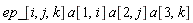 ep_[i, j, k]*a[1, i]*a[2, j]*a[3, k]