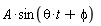 A*sin(t*theta+phi)