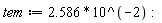 tem := 2.586*10^(-2):