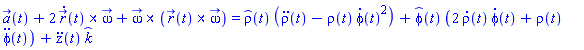 a_(t)+2*Physics:-Vectors:-`&x`(diff(r_(t), t), omega_)+Physics:-Vectors:-`&x`(omega_, Physics:-Vectors:-`&x`(r_(t), omega_)) = _rho(t)*(diff(diff(rho(t), t), t)-rho(t)*(diff(phi(t), t))^2)+_phi(t)*(2*(diff(rho(t), t))*(diff(phi(t), t))+rho(t)*(diff(diff(phi(t), t), t)))+(diff(diff(z(t), t), t))*_k