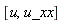 [u, u_xx]