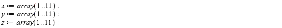 x := array(1 .. 11):
