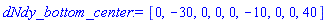 dNdy_bottom_center := [0, -30, 0, 0, 0, -10, 0, 0, 40]