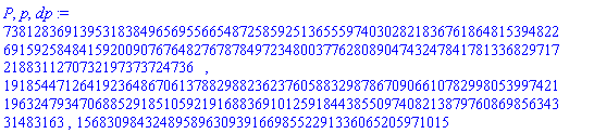 738128369139531838496569556654872585925136555974030282183676186481539482269159258484159200907676482767878497234800377628089047432478417813368297172188311270732197373724736, 1918544712641923648670613788298823623760588329878670906610782998053997421196324793470688529185105921916883691012591844385509740821387976086985634331483163, 1568309843248958963093916698552291336065205971015
