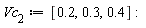 Vc[2] := [.2, .3, .4]