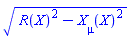 (R(X)^2-(Physics:-SpaceTimeVector[mu](X))(X)^2)^(1/2)