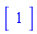 Matrix([[1]])