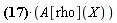 (Physics[`*`](Physics[D_][mu], Physics[D_][nu])-Physics[`*`](Physics[D_][nu], Physics[D_][mu]))*A[rho](X)