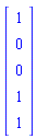 Vector(5, {(1) = 1, (2) = 0, (3) = 0, (4) = 1, (5) = 1})