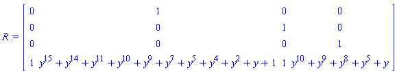 R := 8