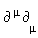 `&PartialD;`[`~mu`]*`&PartialD;`[mu]