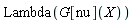Lambda(G[nu](X))