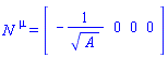 N[`~mu`] = Array(%id = 18446744078420166886)