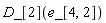 Physics:-D_[2](e_[4, 2])
