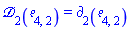 Physics:-D_[2](Physics:-Tetrads:-e_[4, 2]) = Physics:-d_[2](Physics:-Tetrads:-e_[4, 2])