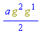 (1/2)*a*Physics:-`*`(g[`~2`], g[`~1`])