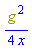 (1/4)*g[`~2`]/x