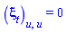 diff(diff(xi[t](x, t, u), u), u) = 0