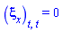 diff(diff(xi[x](x, t, u), t), t) = 0