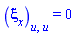 diff(diff(xi[x](x, t, u), u), u) = 0