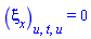 diff(diff(diff(xi[x](x, t, u), t), u), u) = 0