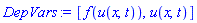 [f(u(x, t)), u(x, t)]