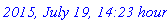 `2015, July 19, 14:23 hours`