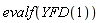 evalf(YFD(1))